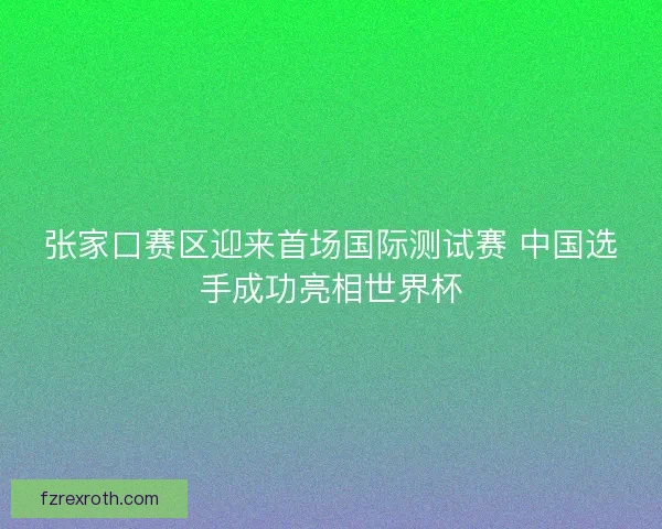 张家口赛区迎来首场国际测试赛 中国选手成功亮相世界杯 张家口赛区迎来首场国际测试赛 中国选手成功亮相世界杯
